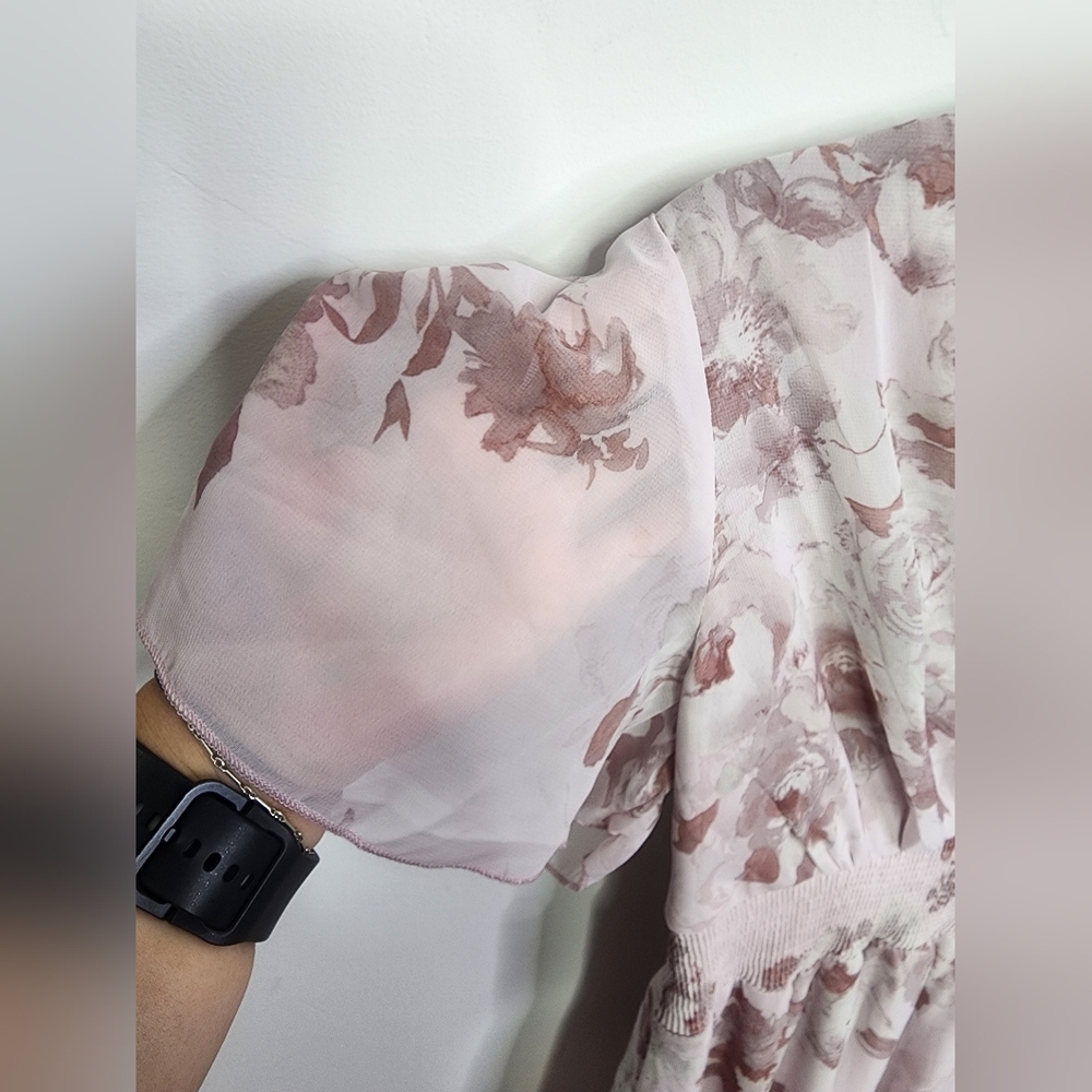Baltic Born Blush Pink Floral Maxi Dress - Picture 4 of 5
